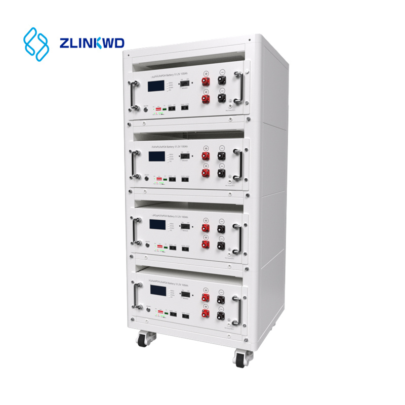 51.2V Stacked Storage Batteries