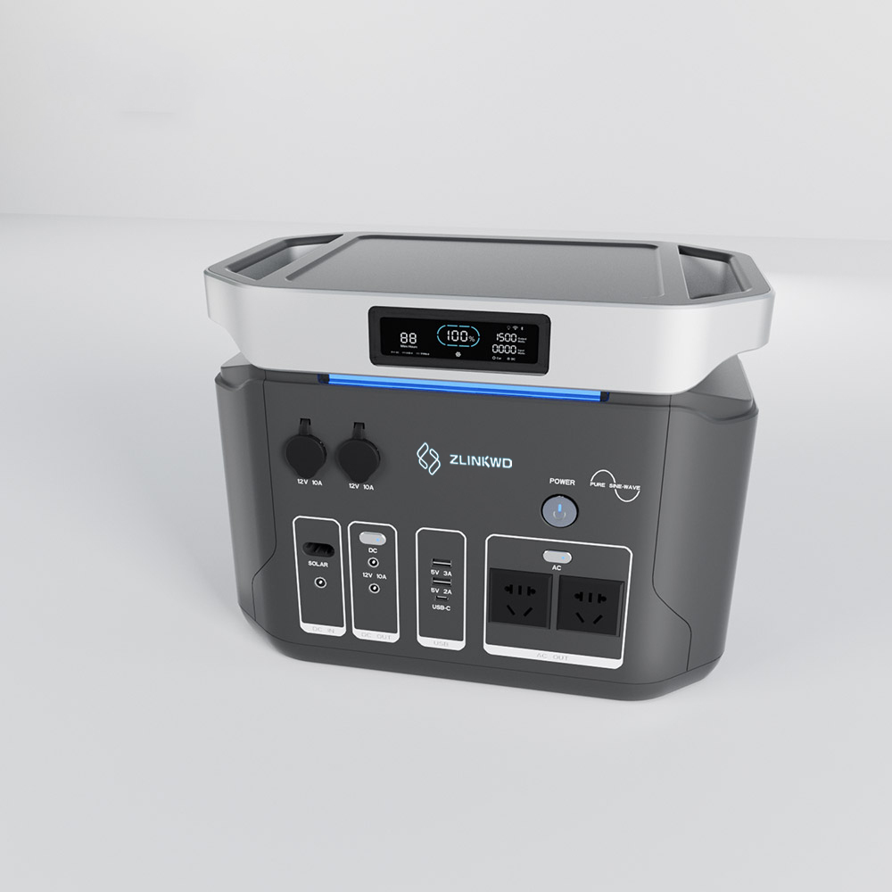 Outdoor Mobile Solar Portable Power Station